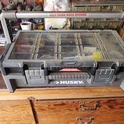 Husky Parts Organizer Tool Box