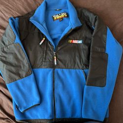 Vintage 1990s Essex NASCAR Racing Fleece Jacket 