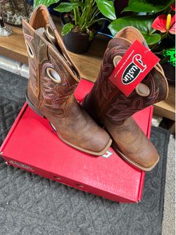Justin mens boots size 10