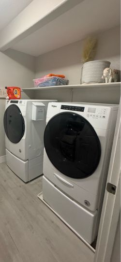 Whirlpool Front-Load Washer and Dryer Set