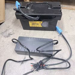 CXZCXZ 24V7Ah Lithium Battery for Kids Ride-On Toys, Replacement Battery for 24V UTVs Ride-On Toys & Cars, Dynacraft 005