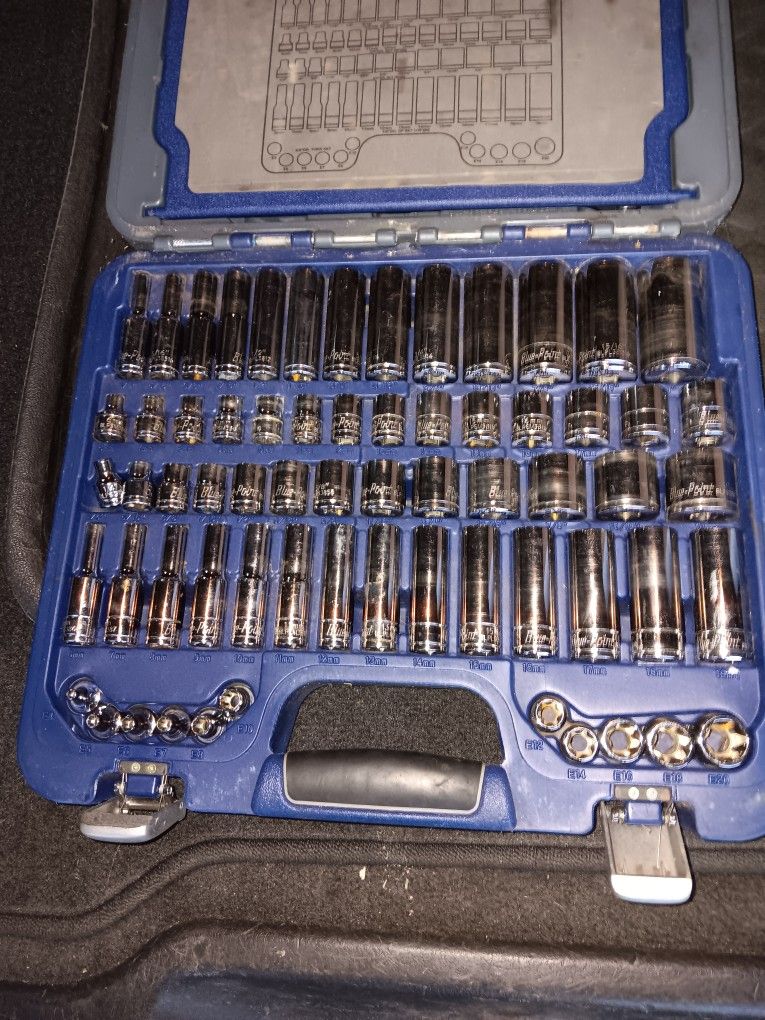 Blue Point 85pc 3/8 Drive Socket and Ratchet Set