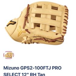 Mizuno GPS2-100FTJ PRO SELECT 12" RHT Tan