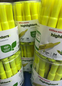 Office Depot 24 Ct Highlighter