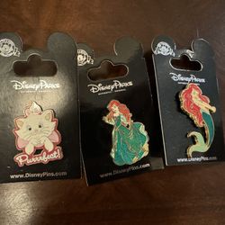 Disney Pins: Ariel & Marie Location: Deer Valley Road & Lake Pleasant Parkway