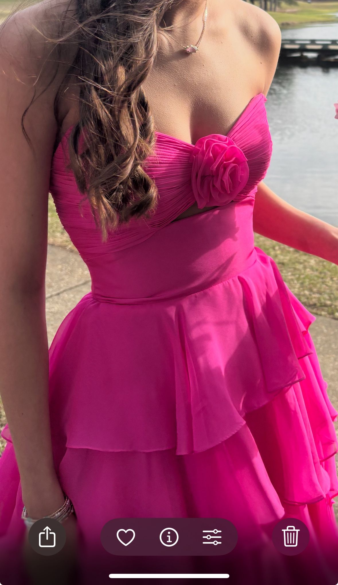 Sherri Hill Pink Prom Dress