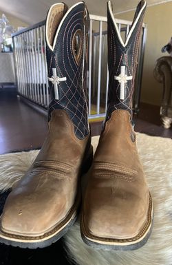 TWISTED X WOMEN'S BROWN WATERPROOF WESTERN WORK BOOTS - ALLOY TOE