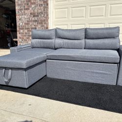 Couch - 2 Piece Sectional/sleeper 