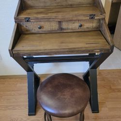 New Secretary Desk and Stool From World Market