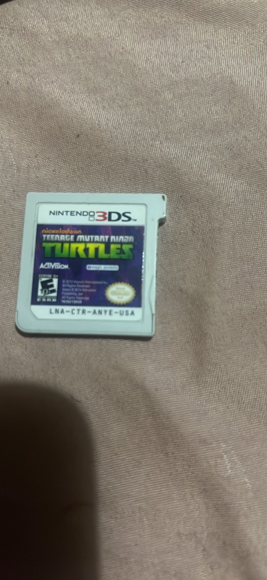 Teenage Mutant Ninja Turtles Nintendo 3DS game