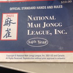 National Mah Jongg League Card 2021