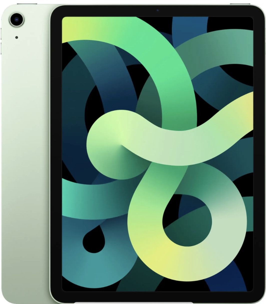 Apple - 10.9-Inch iPad Air - (4th Generation) with Wi-Fi - 64GB - Green Model:MYFR2LL/https://offerup.com/redirect/?o=QS5CZXN0YnV5 certified. Comes wi