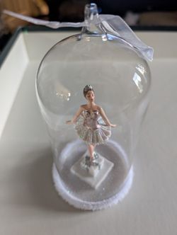 Ballerina Cloche Ornaments 