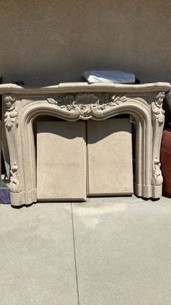 Fireplace dummy with base