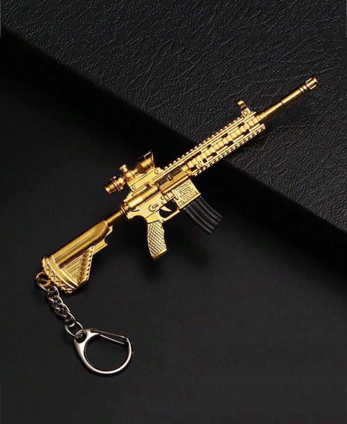 gun keychain pendant gift toy