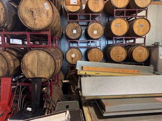 Wine barrels $60.00 each 2 for $100.00