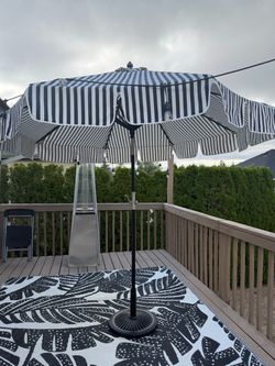 World Market Umbrella & Stand