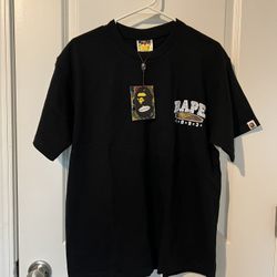 BAPE Hand Draw Relaxed Fit Tee ‘Black’