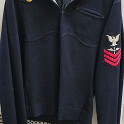 Vintage Naval Uniform Top WWII