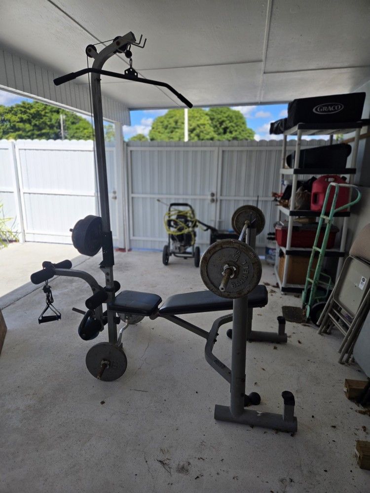 Gym Weights System, Work Out, Home Gym