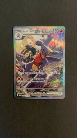 2025 Pokemon Destined Rivals Cynthia's Garchomp EX SIR #232/182