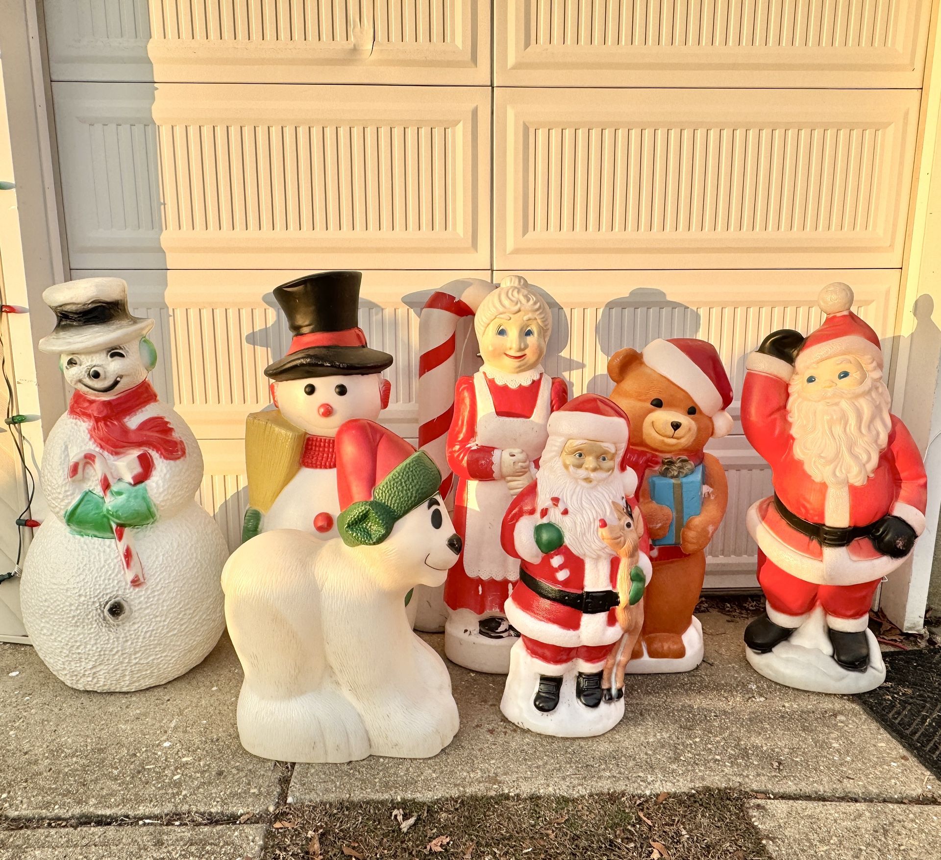 Christmas Blow molds