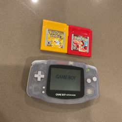 Nintendo Gameboy advance gba pokemon games