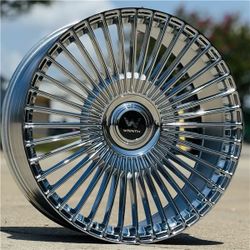 chrome wheels and tires