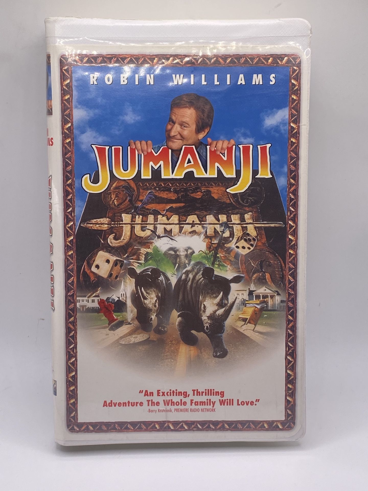 Jumanji (VHS, 1996, Closed Captioned Clam Shell Case)