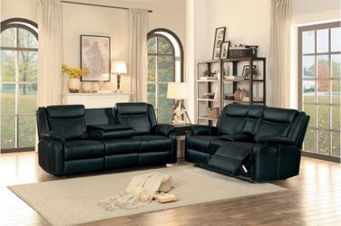 New 2pc reclining set sofa and loveseat tax included free delivery