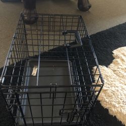 SMALL Dog Or Animal Cage / Kennel …Like New - See 2nd Pic For Measurements… Must Come To Me In Huntington Beach…newland/Adams 