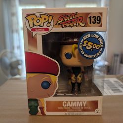 Funko Street Fighter Cammy Pop Games Figure