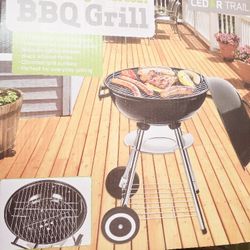 17" Rolling Charcoal BbQ Grill
