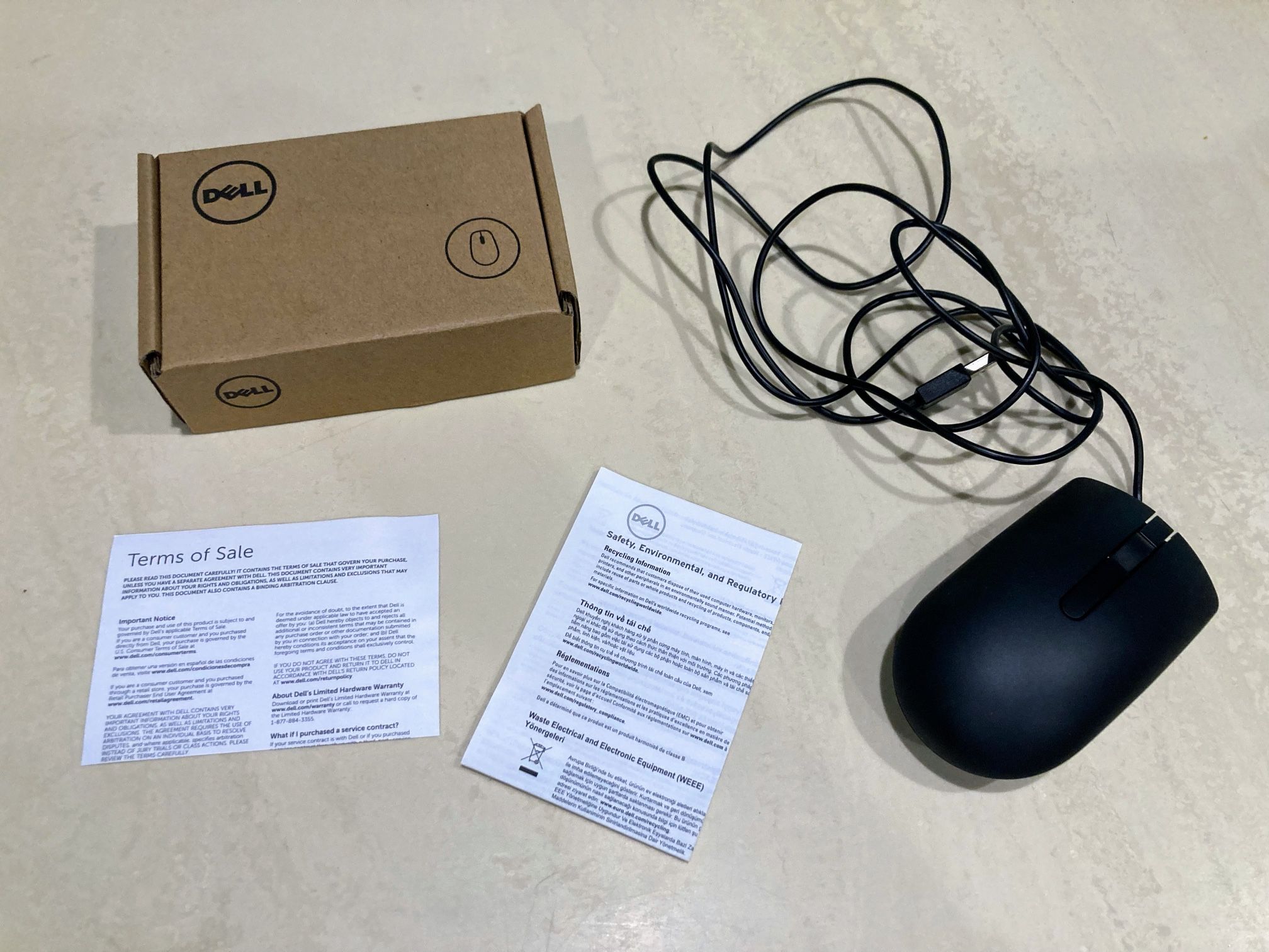 *Brand New* Dell Wired Computer Mouse