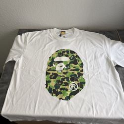Bape, White, XXL