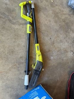 Ryobi trim tree power saw chain saw