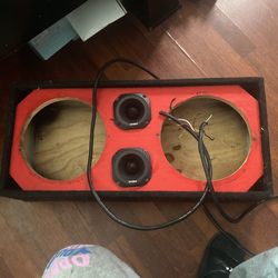 speaker sub box
