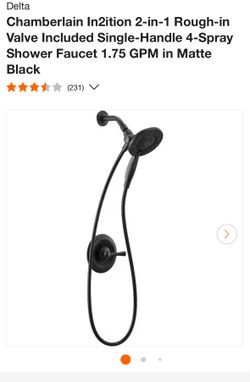 Delta Chamberlain Matte Black