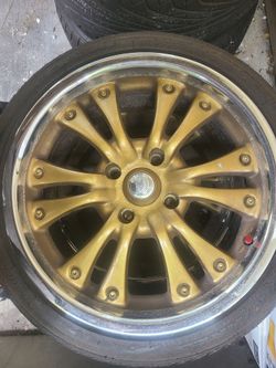 17" 4 lug rims