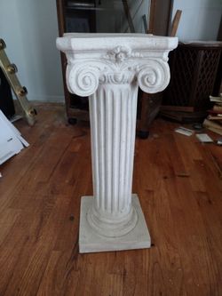 2 ft Ionic Column Pedestal Plant Stand