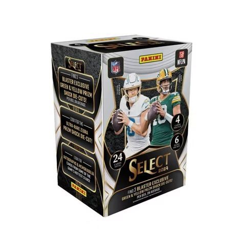2024 Panini NFL Select Football Trading Card Blaster Box