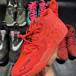 Puma LaMelo Red blast Size 13