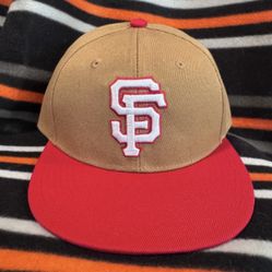 SF Giants 49ers Hat - San Francisco Forty Niners Hat - San Franciso Giants Hat