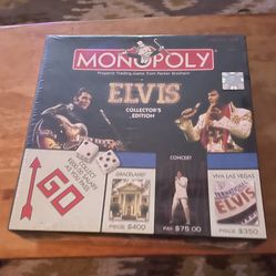 New Collectors Edition Elvis Monopoly Game