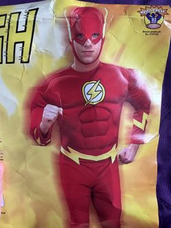 Flash Adult Costume Size L