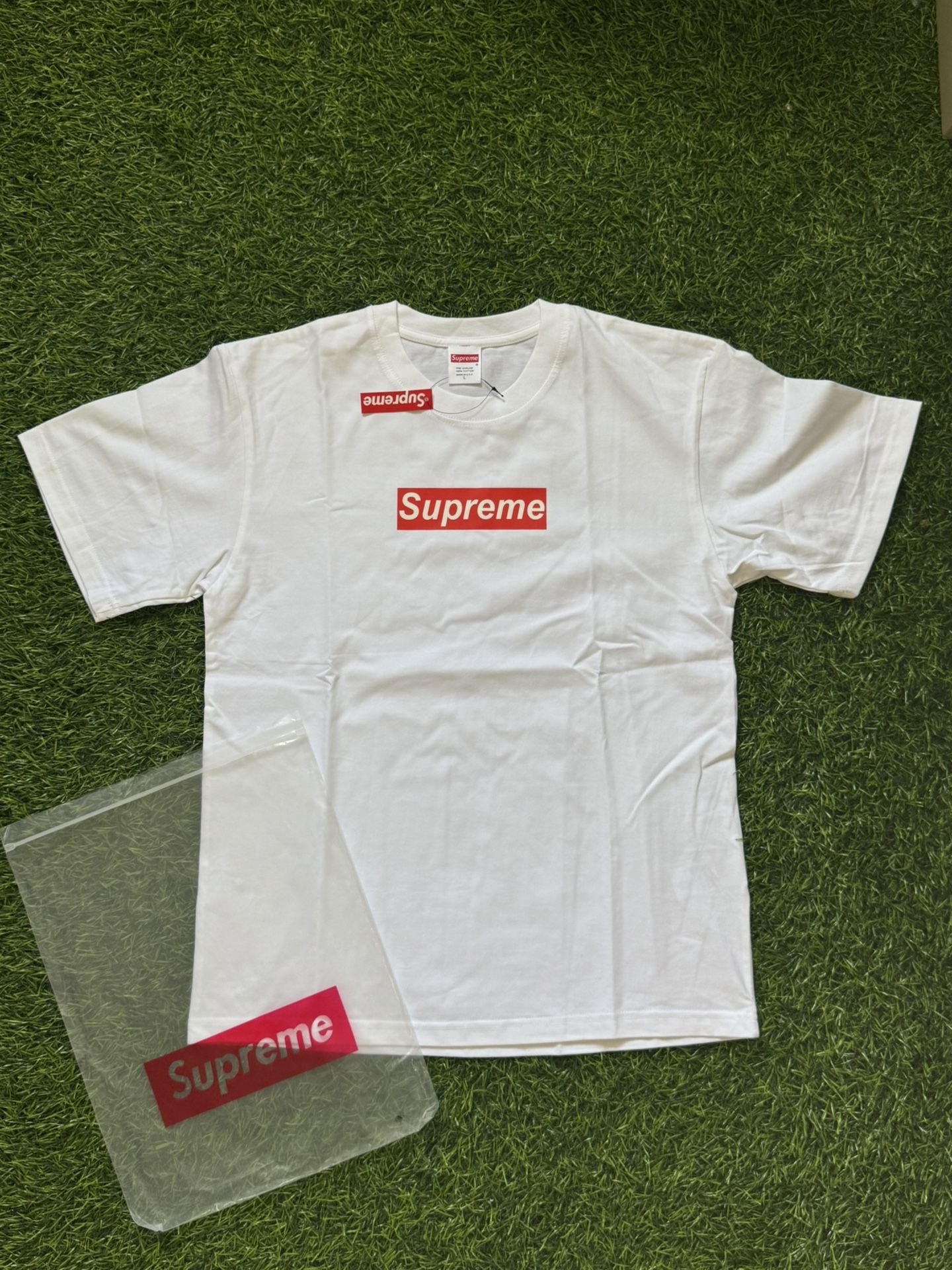 White Supreme West Hollywood Box Logo Tee