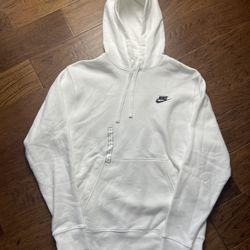Nike Essential White Hoodie – Men’s Medium (New w/ Tags)