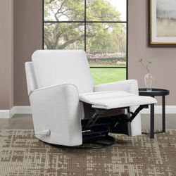 True Innovations Paxley Fabric Swivel Glider Recliner