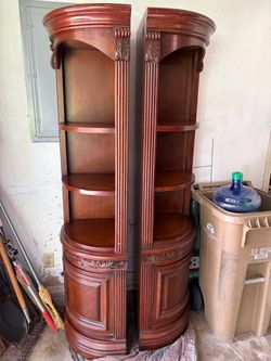 Wooden Shelving Book End Furniture - 6Ft