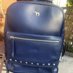 LaPalette Lucia Bovine Backpack Blue